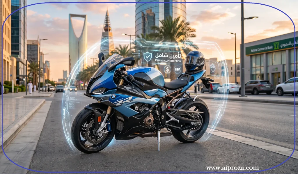 التأمين الشامل للدراجات النارية في السعودية 2026